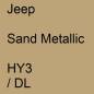 Preview: Jeep, Sand Metallic, HY3 / DL.